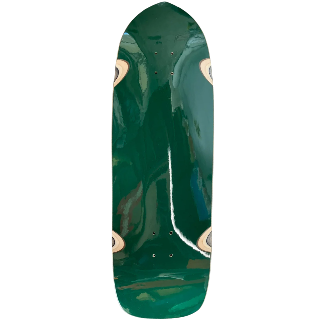 Duane Peters Pro Skateboard Deck – Green & Black Stripe (Limited Pre-Order)