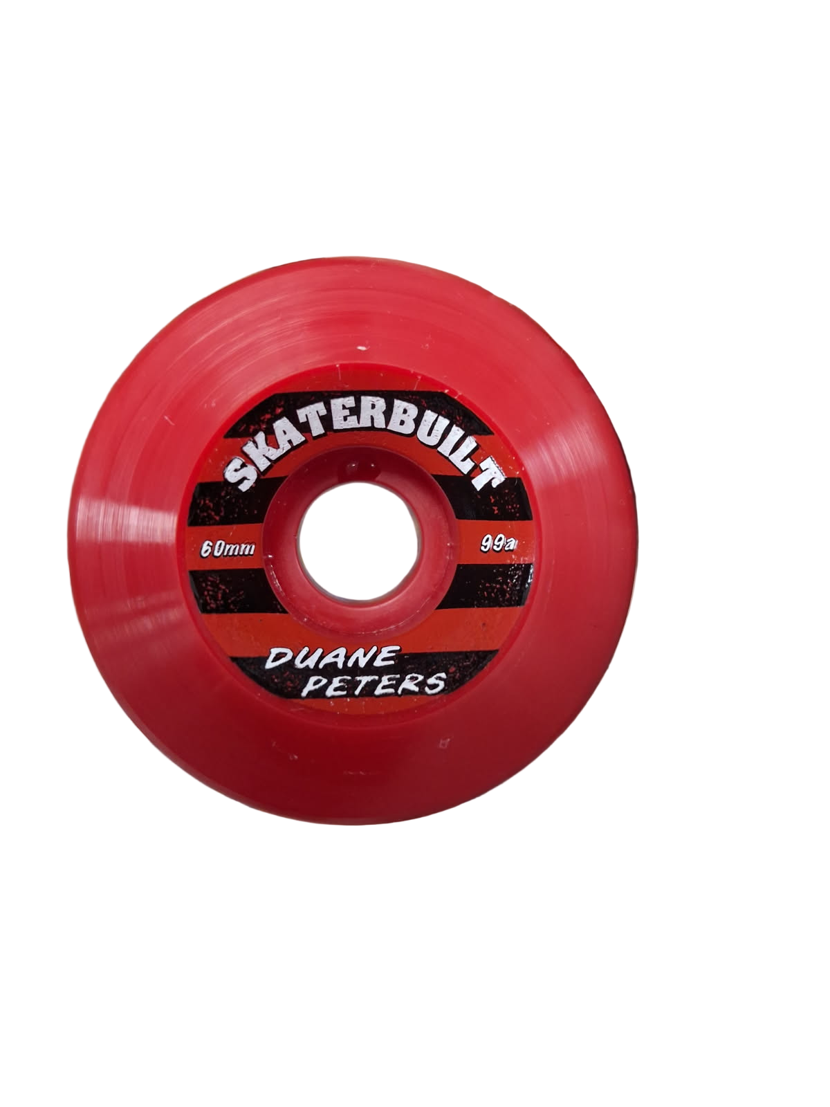 Duane Peters 60mm x 99a Double Conical Skateboard Wheels – Blood Red (In Stock)