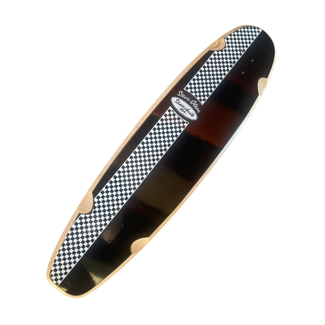 Skaterbuilt x Steve Olson Noserider Collaboration Longboard – Autographed Limited Edition (In Stock)
